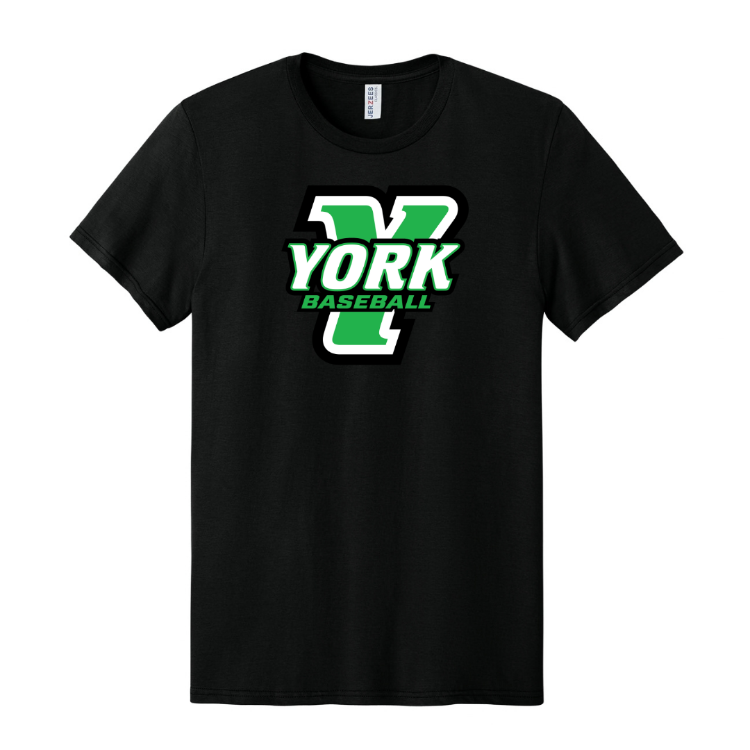 CUSTOM JERZEES CLASSICS SHORT SLEEVE T-SHIRT- BASEBALL