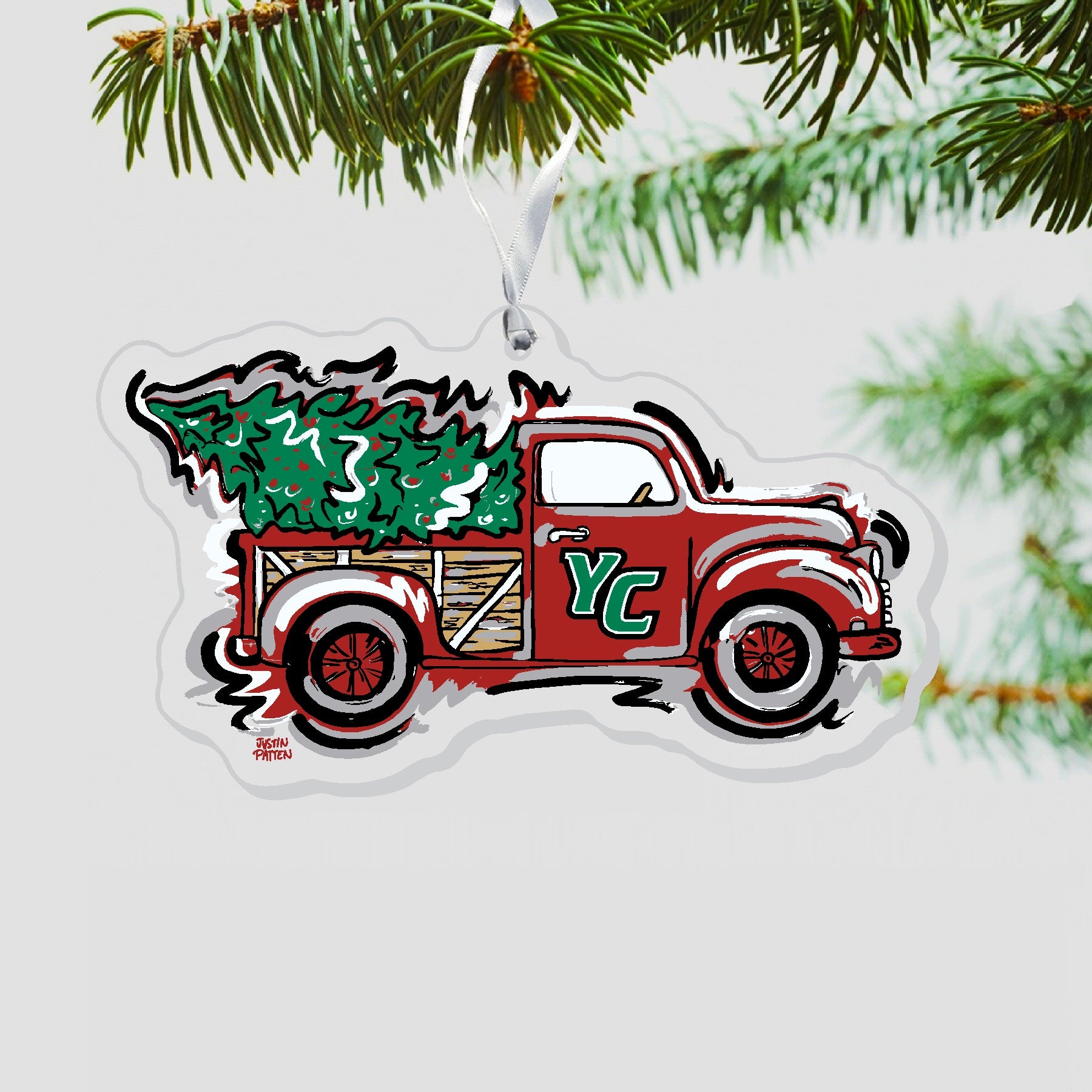 Ornament: YCP Christmas Truck