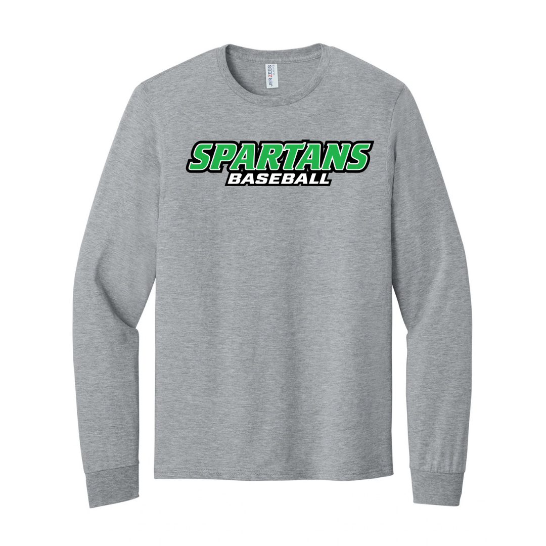 CUSTOM JERZEES CLASSICS LONG SLEEVE T-SHIRT-BASEBALL