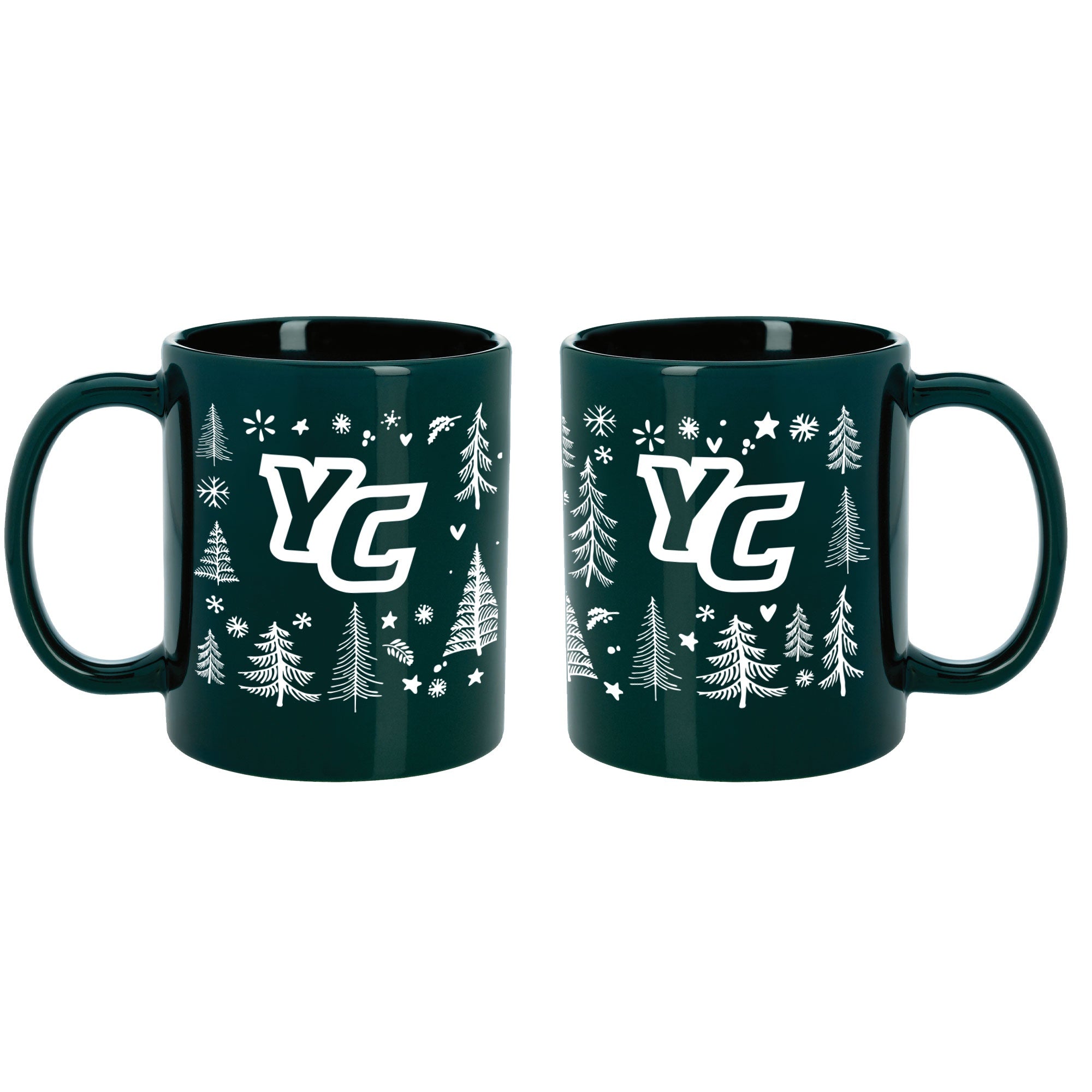 Mug: York College Winter Theme - 16oz