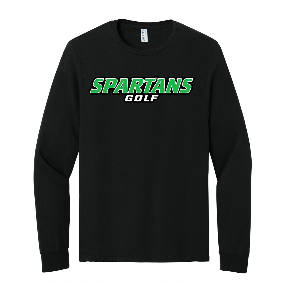 CUSTOM JERZEES CLASSICS LONG SLEEVE T-SHIRT- GOLF