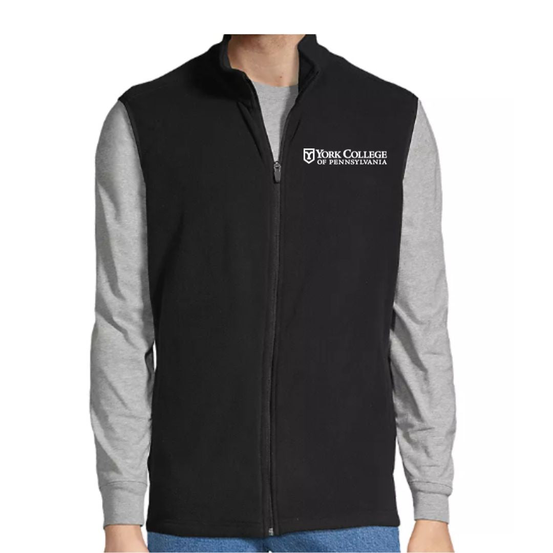 EMP SHOP- LANDS END MEN'S FLEECE VEST