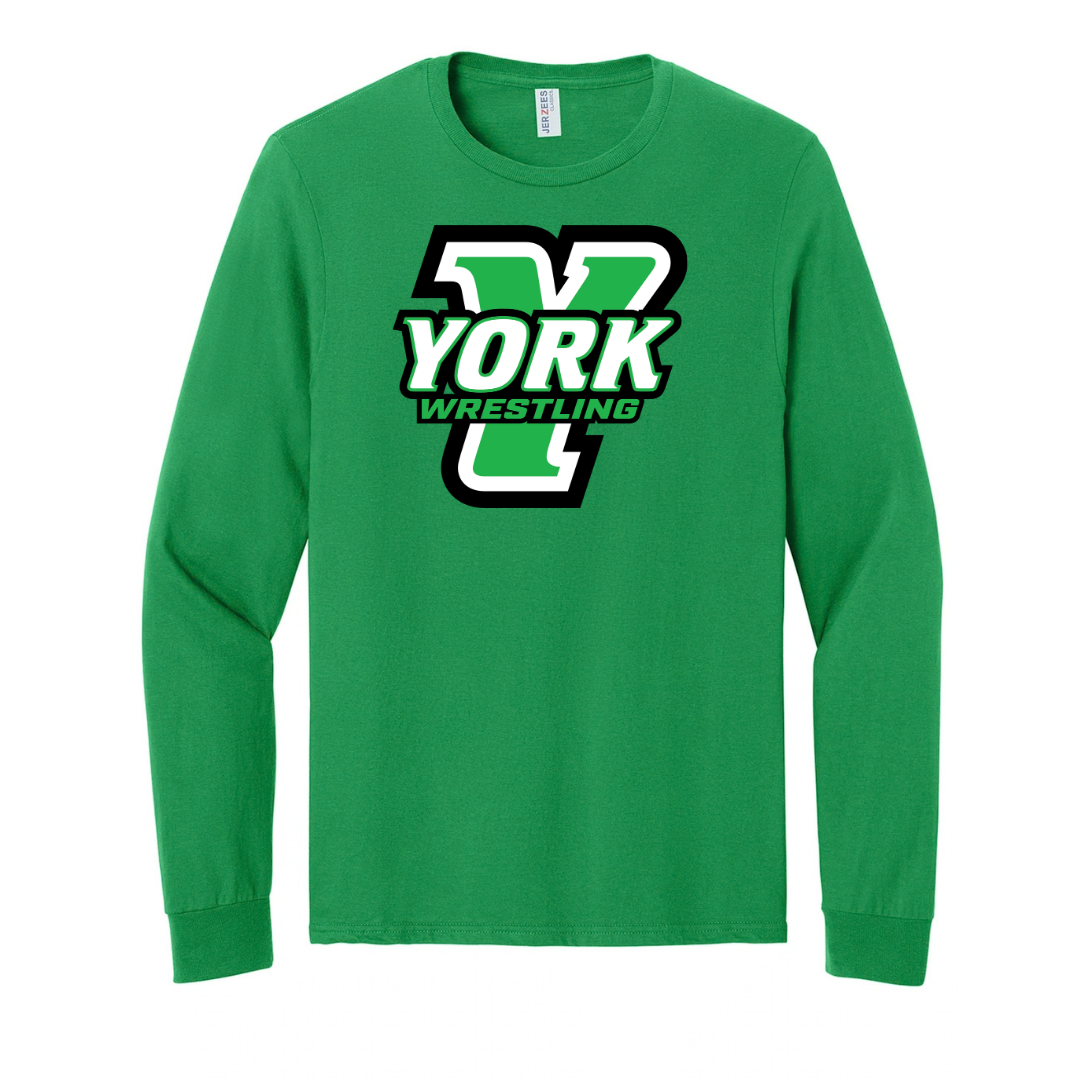 CUSTOM JERZEES CLASSICS LONG SLEEVE T-SHIRT- WRESTLING