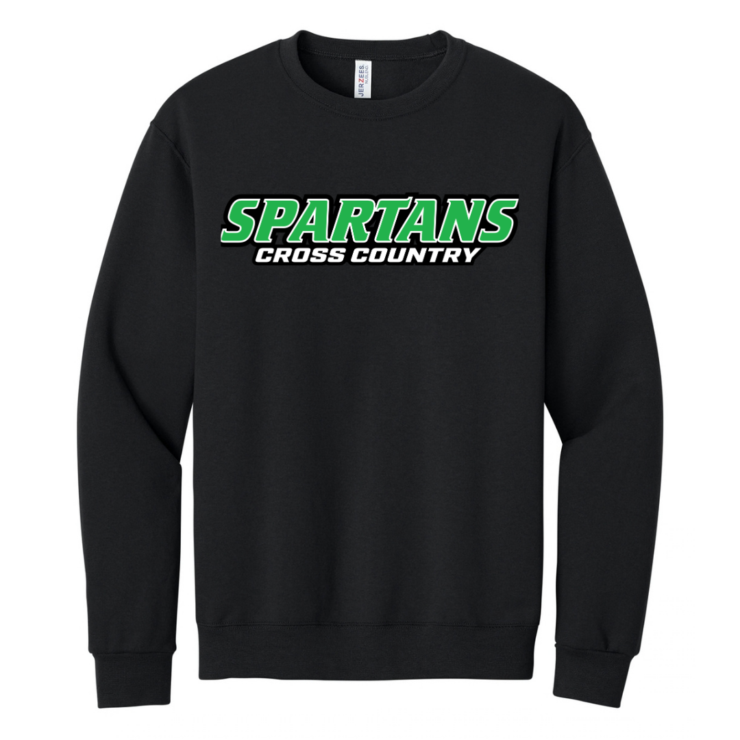 CUSTOM JERZEES CLASSICS CREW SWEATSHIRT- CROSS COUNTRY
