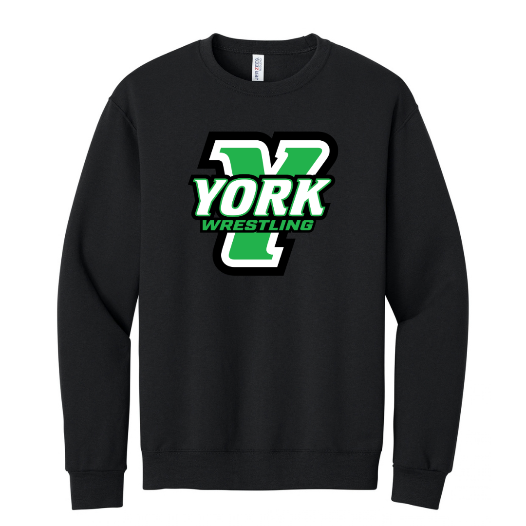 CUSTOM JERZEES CLASSICS CREW SWEATSHIRT- WRESTLING