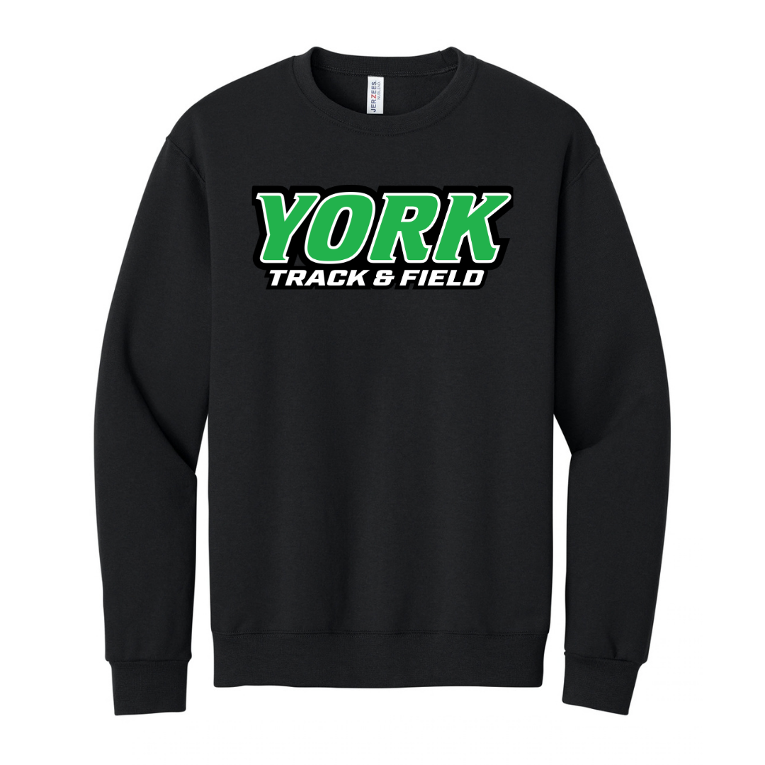 CUSTOM JERZEES CLASSICS CREW SWEATSHIRT- TRACK AND FIELD
