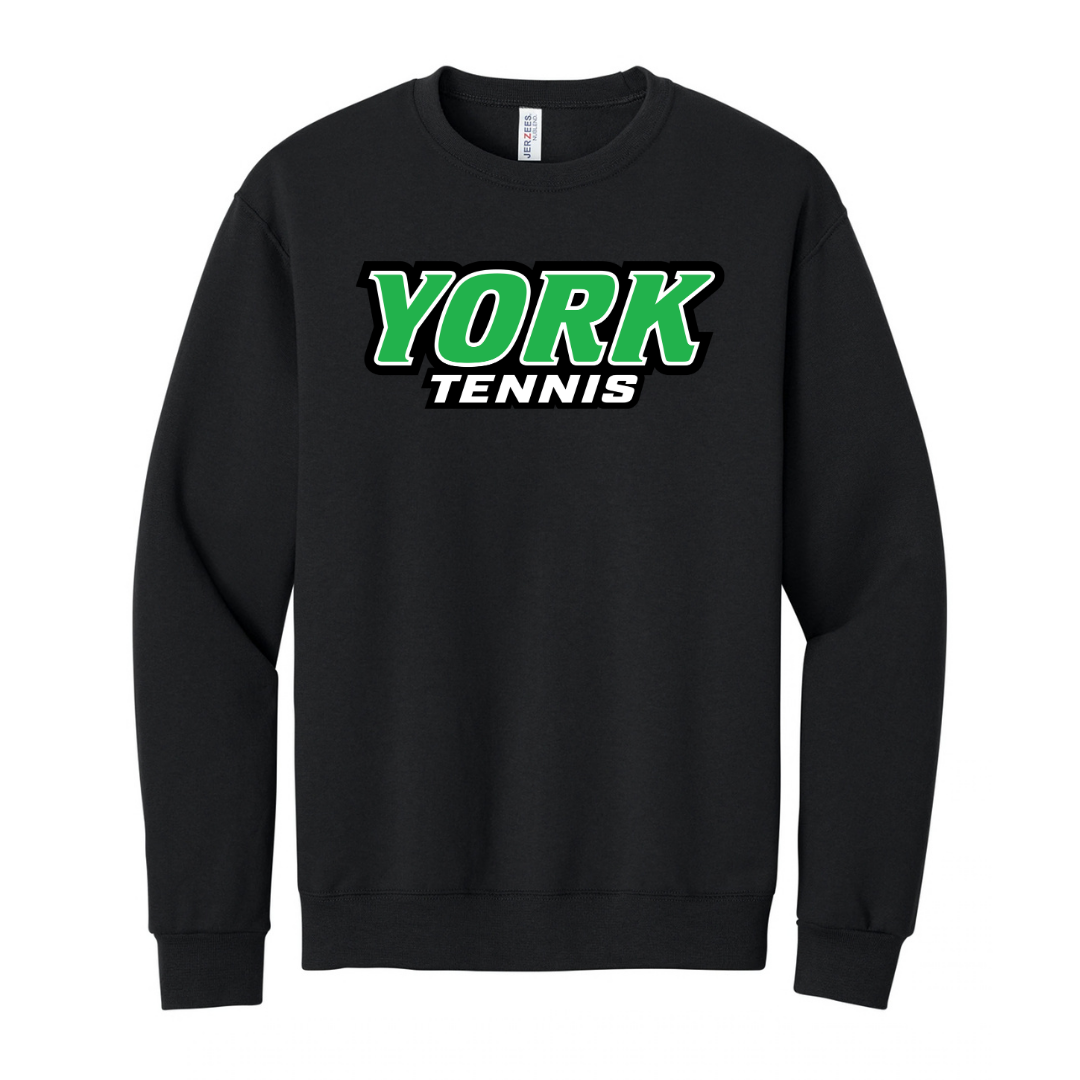 CUSTOM JERZEES CLASSICS CREW SWEATSHIRT- TENNIS