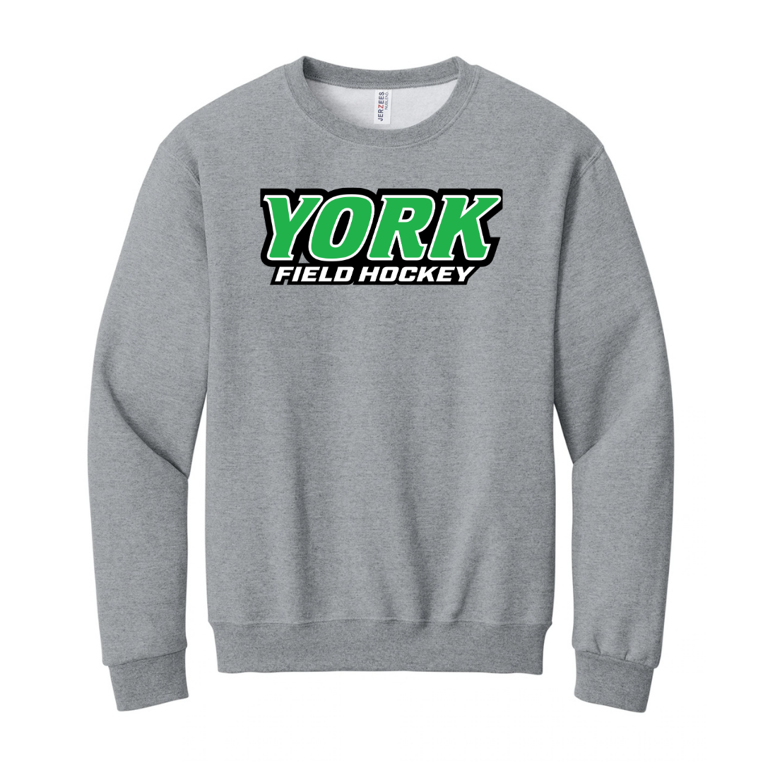 CUSTOM JERZEES CLASSICS CREW SWEATSHIRT- FIELD HOCKEY