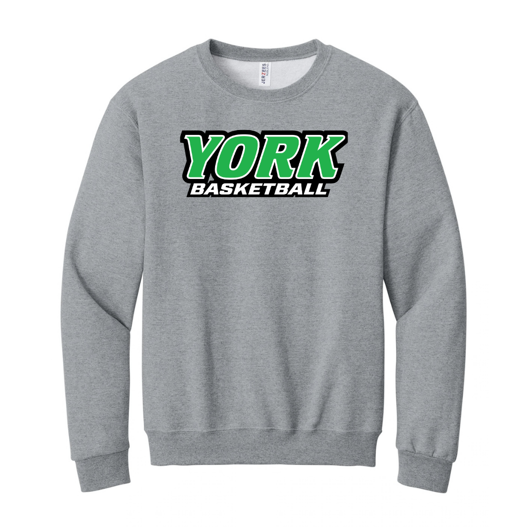 CUSTOM JERZEES CLASSICS CREW SWEATSHIRT- BASKETBALL