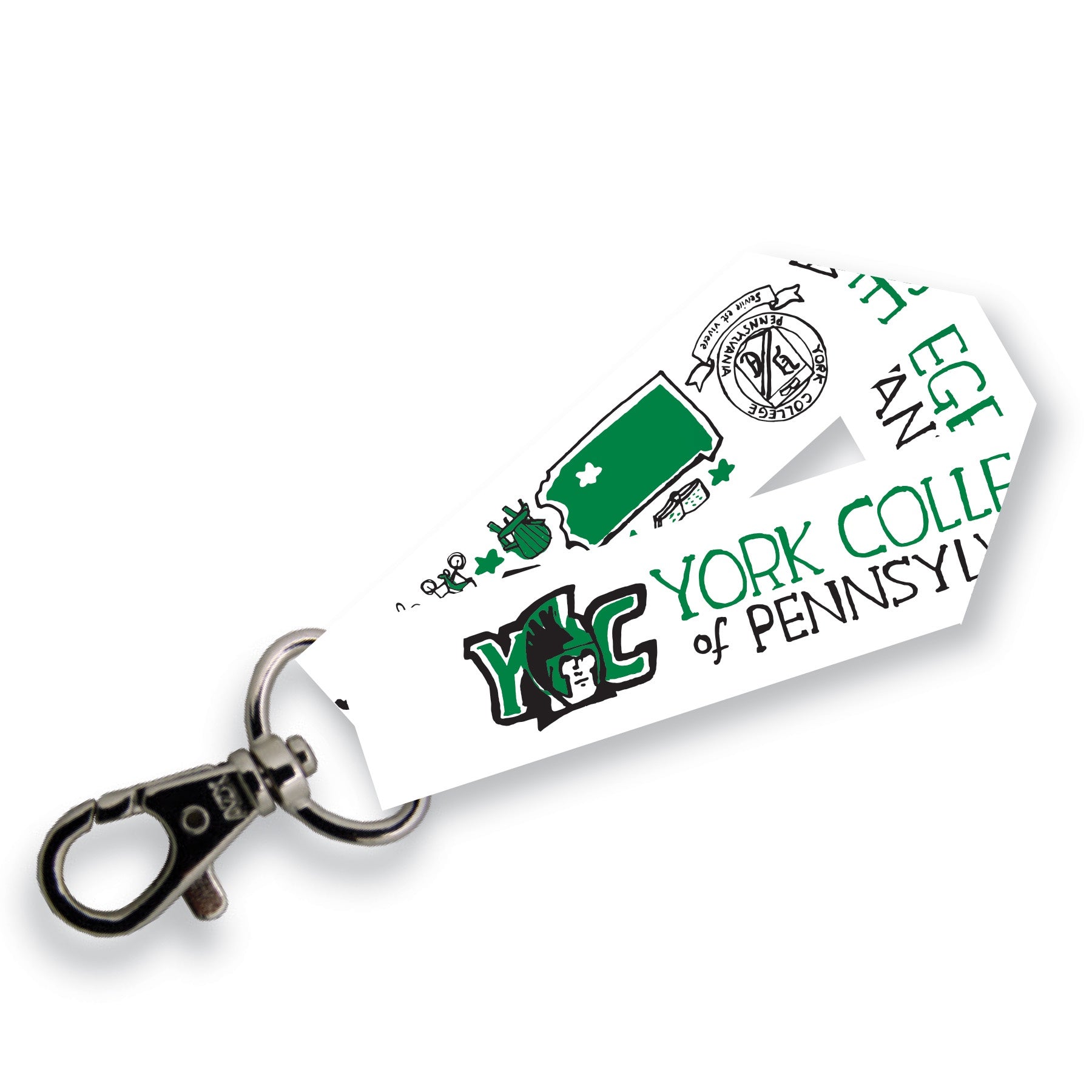 Julia Gash YCP Key Strap - 1"