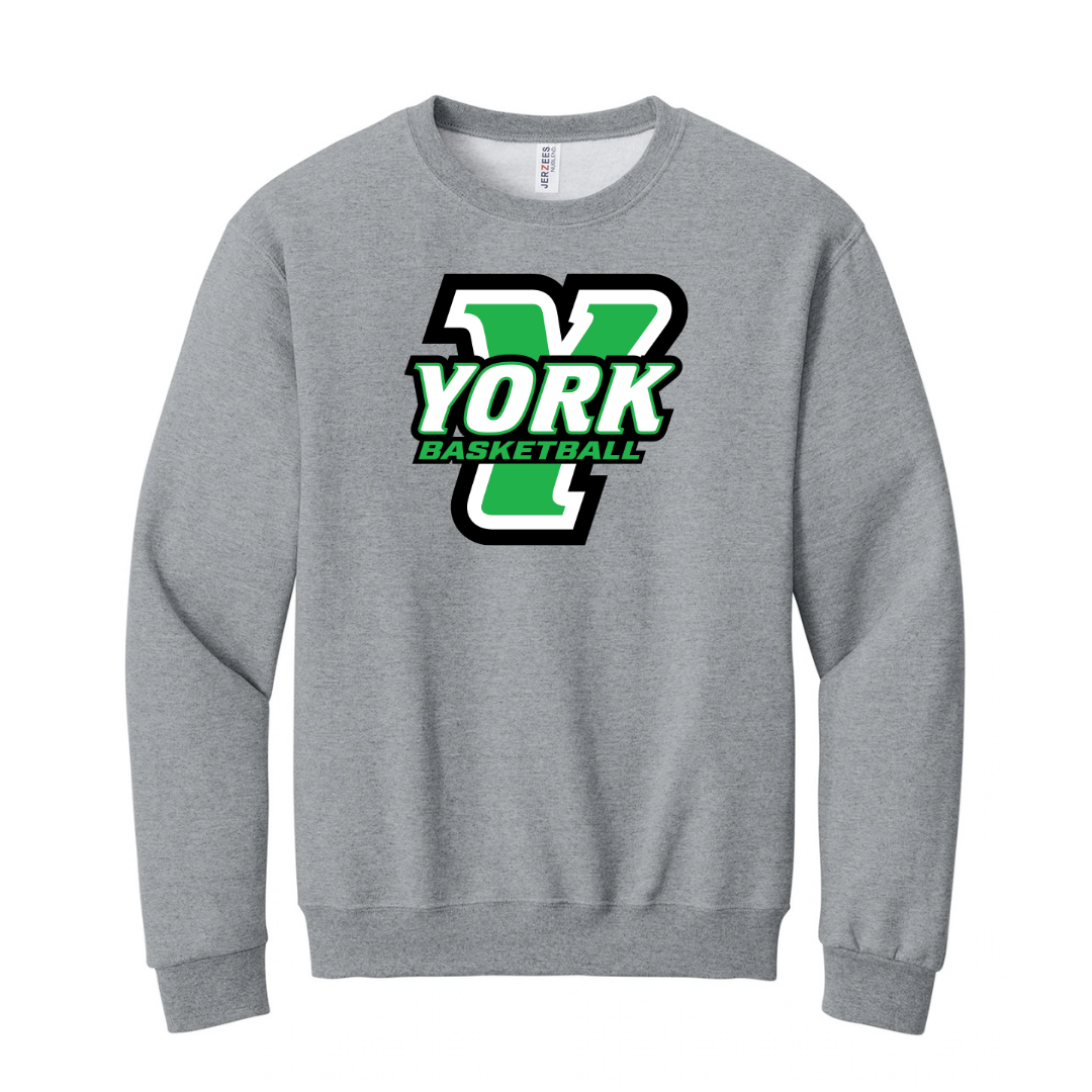 CUSTOM JERZEES CLASSICS CREW SWEATSHIRT- BASKETBALL