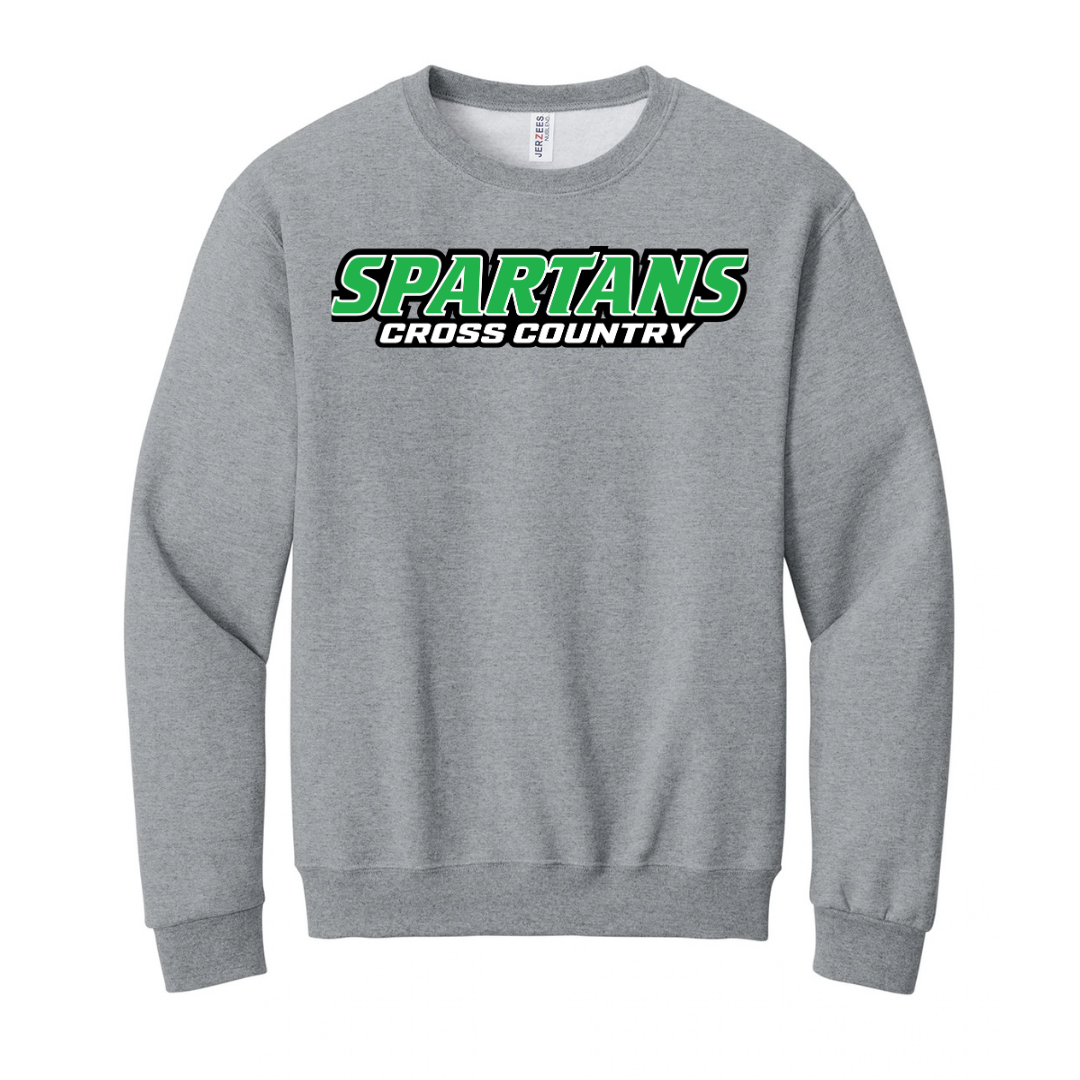 CUSTOM JERZEES CLASSICS CREW SWEATSHIRT- CROSS COUNTRY
