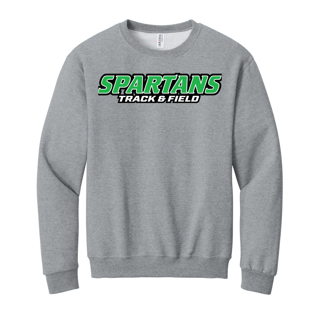 CUSTOM JERZEES CLASSICS CREW SWEATSHIRT- TRACK AND FIELD
