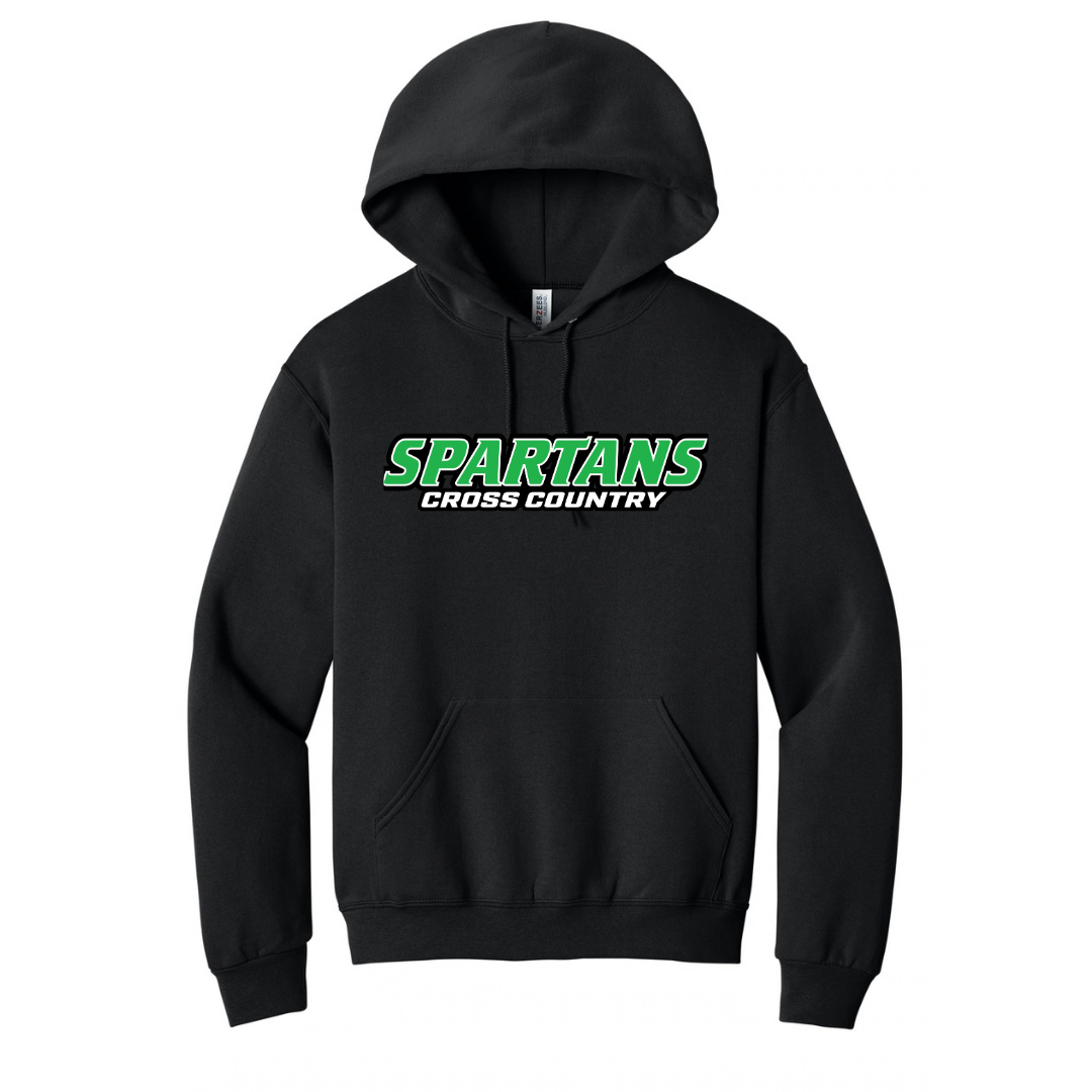 CUSTOM JERZEES CLASSICS HOOD SWEATSHIRT- CROSS COUNTRY