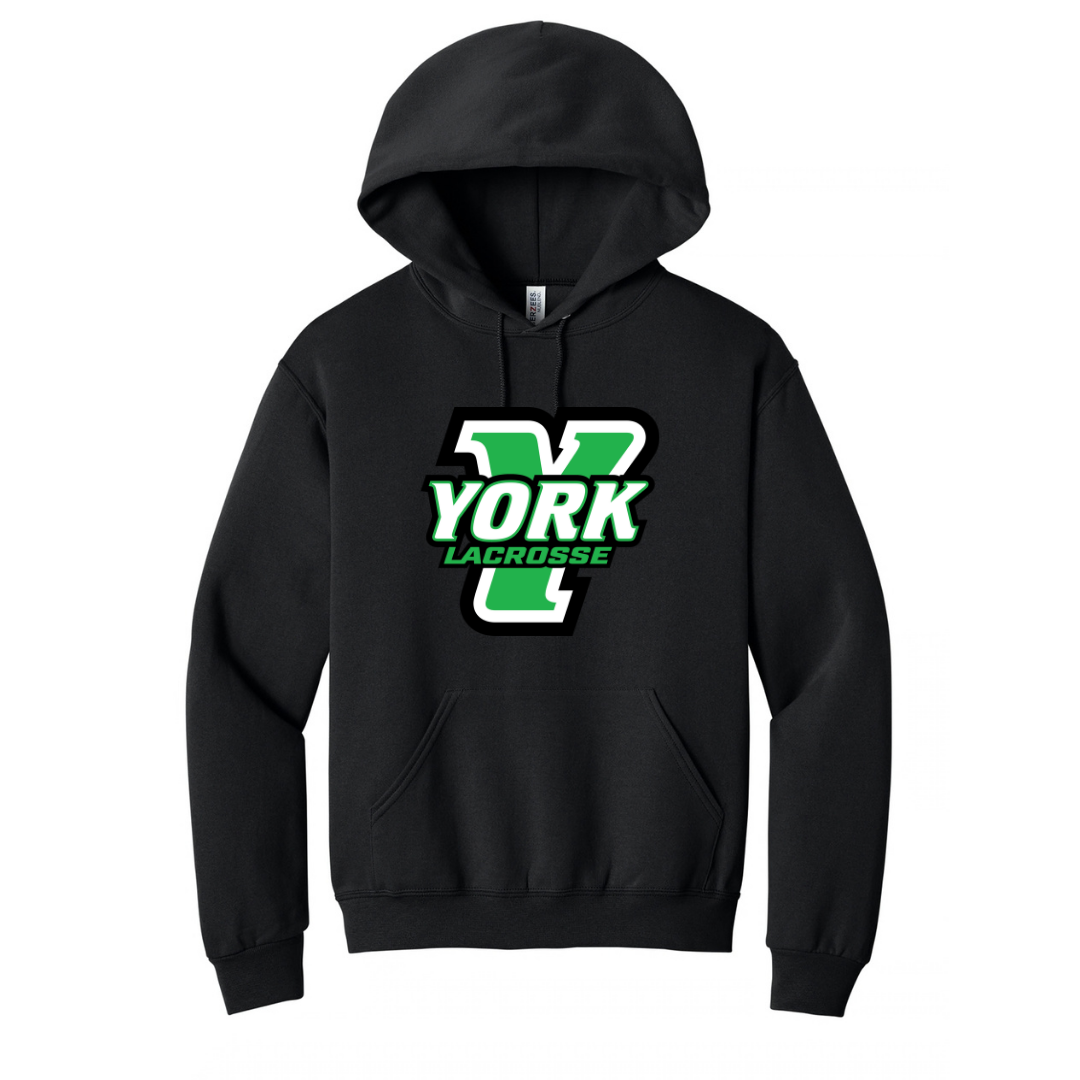 CUSTOM JERZEES CLASSICS HOOD SWEATSHIRT- LACROSSE