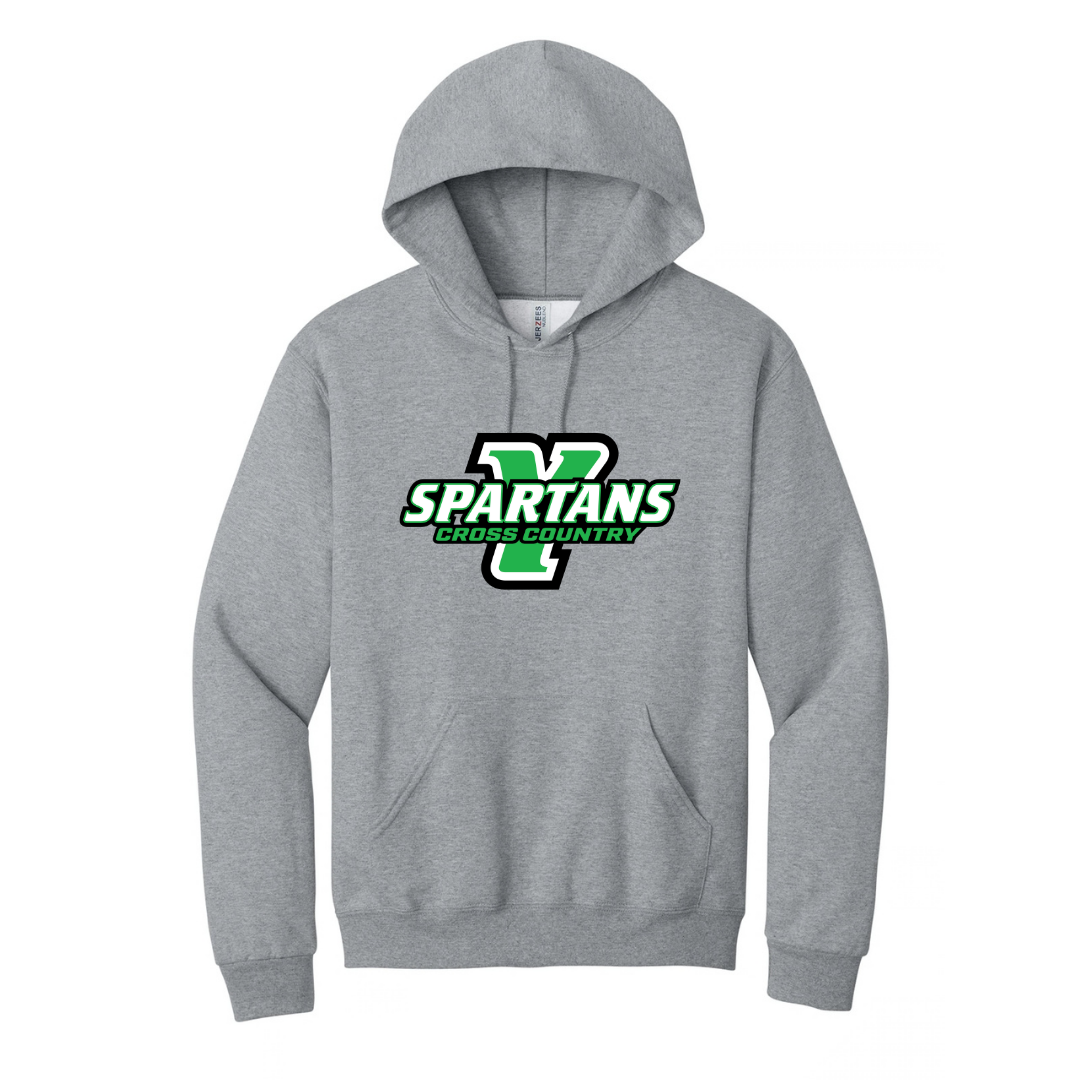 CUSTOM JERZEES CLASSICS HOOD SWEATSHIRT- CROSS COUNTRY