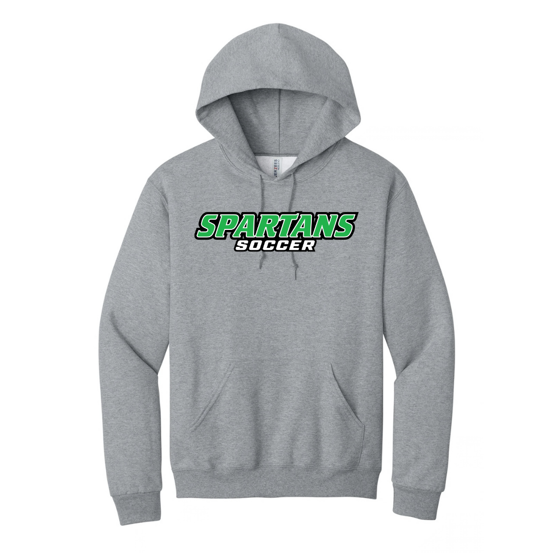CUSTOM JERZEES CLASSICS HOOD SWEATSHIRT- SOCCER