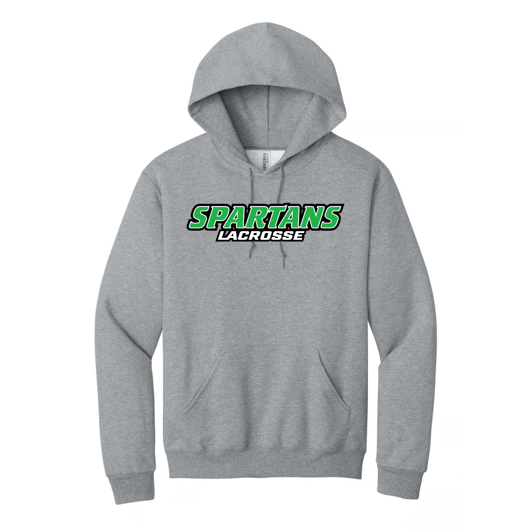 CUSTOM JERZEES CLASSICS HOOD SWEATSHIRT- LACROSSE