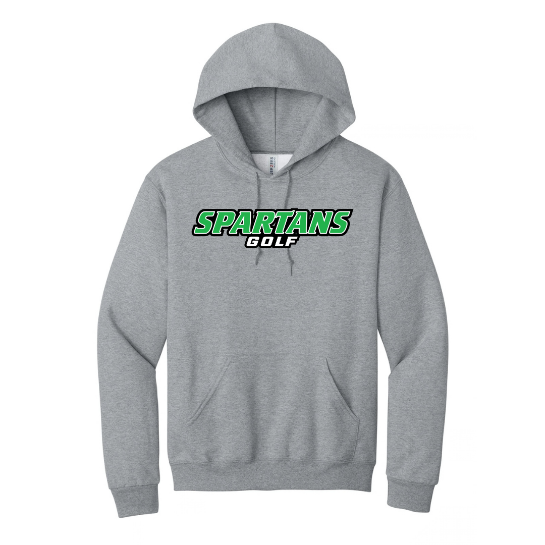 CUSTOM JERZEES CLASSICS HOOD SWEATSHIRT- GOLF