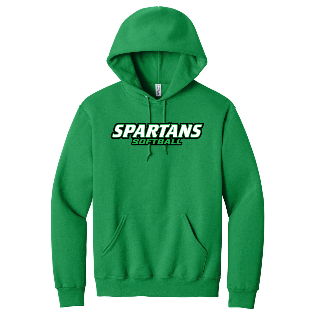 CUSTOM JERZEES CLASSICS HOOD SWEATSHIRT- SOFTBALL