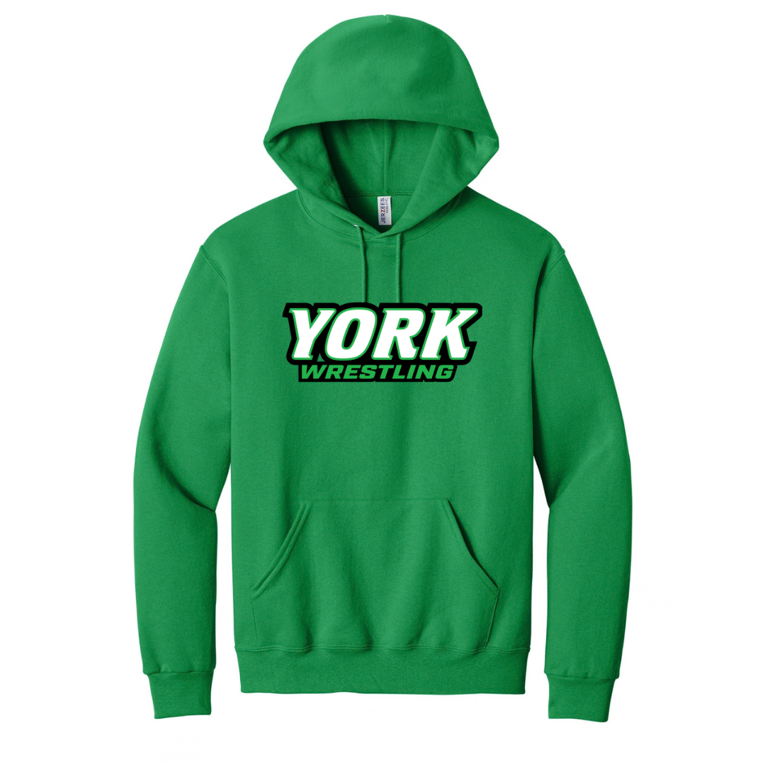 CUSTOM JERZEES CLASSICS HOOD SWEATSHIRT- WRESTLING