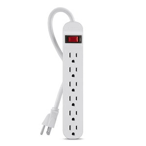 Power Strip: Belkin 6-Outlet - 3ft Cord