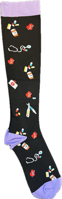 Nursing Compression Socks - Various Prints