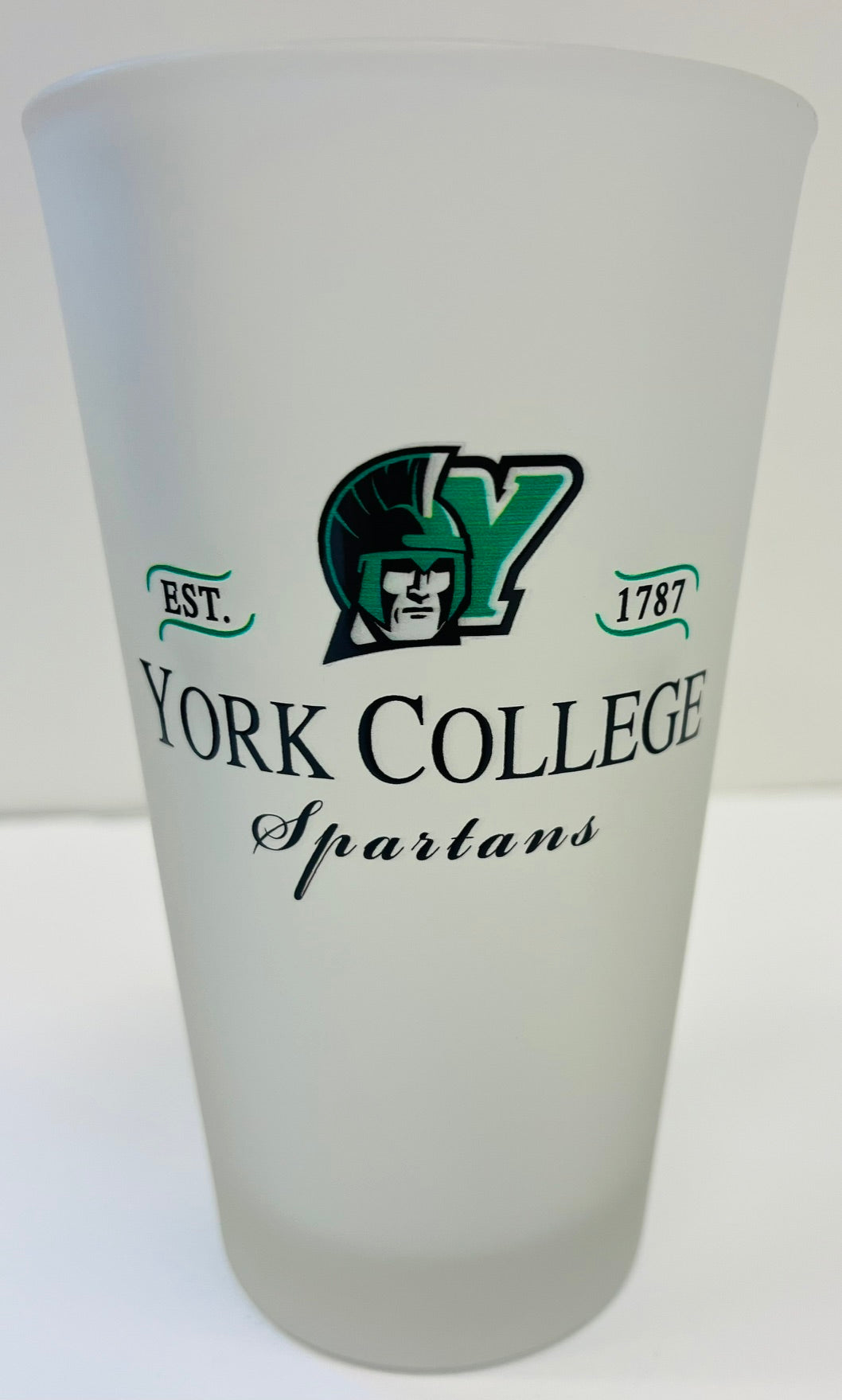Pint Glass: Frosted - 16oz