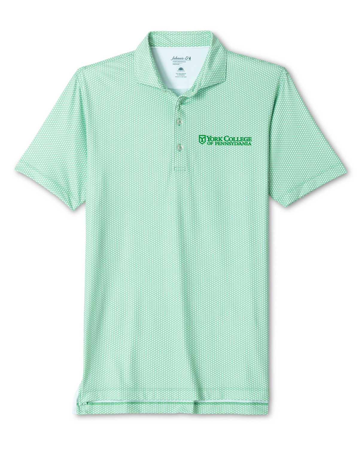 JOHNNIE-O HEX YORK COLLEGE POLO