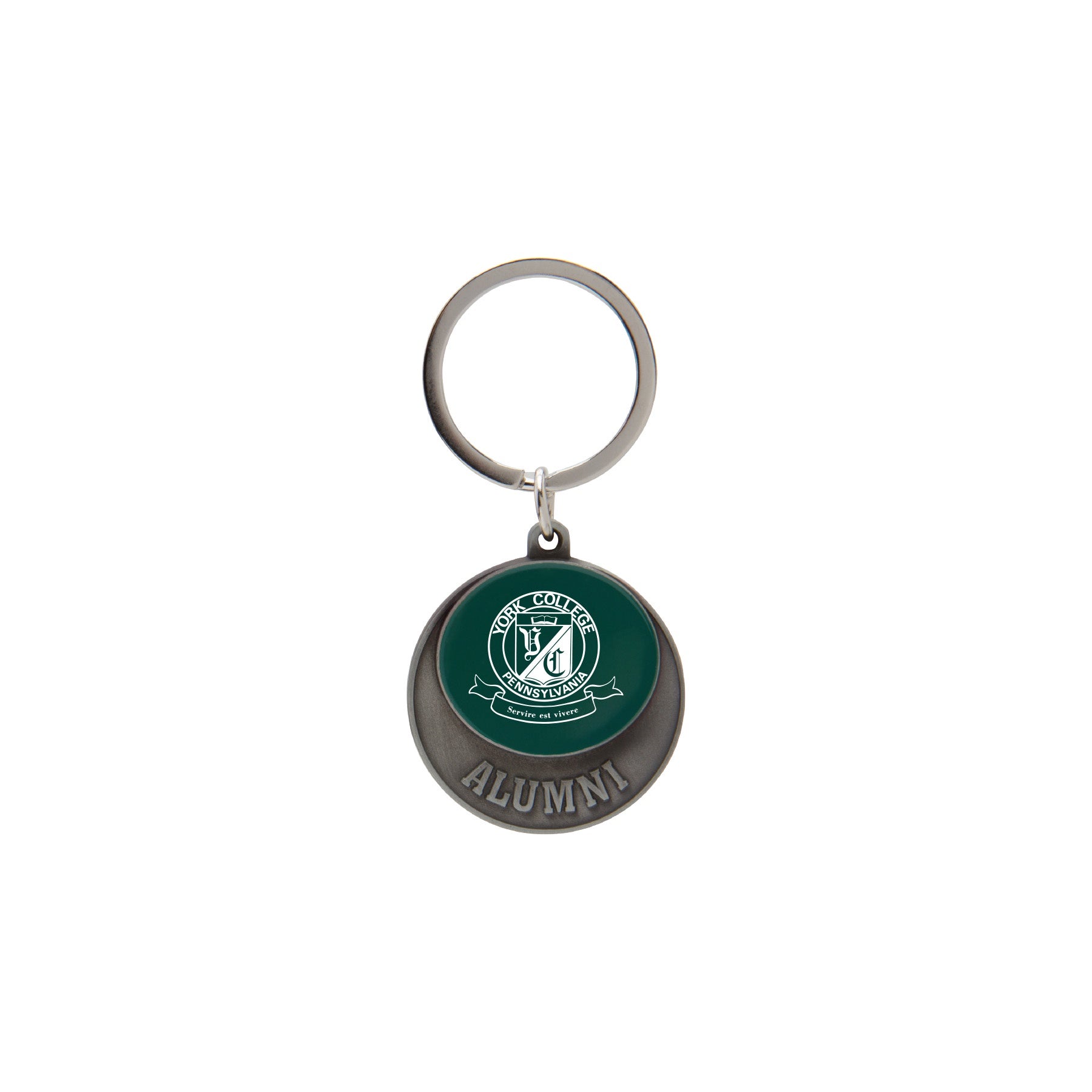 Keytag: Alumni - Seal w/Banner - Metal