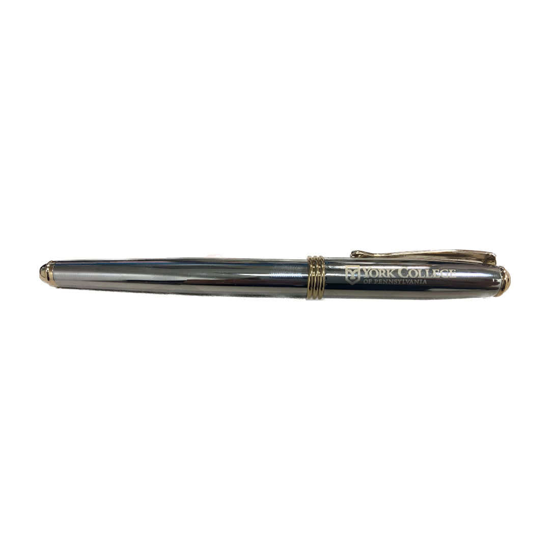 Pen: Worthington Chrome Roller w/Etched Logo