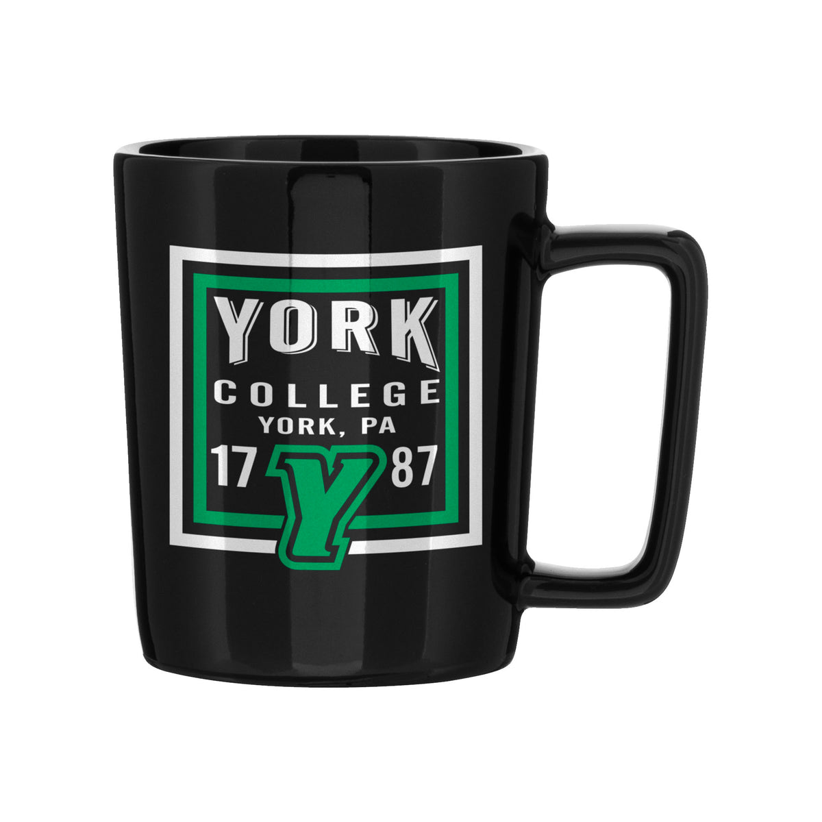 Mug: Madrid Bistro - Black - 14oz