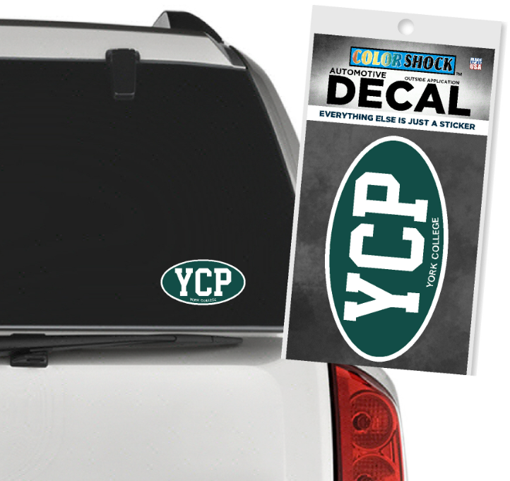 Decal: YCP Oval - 5.5" x 3"