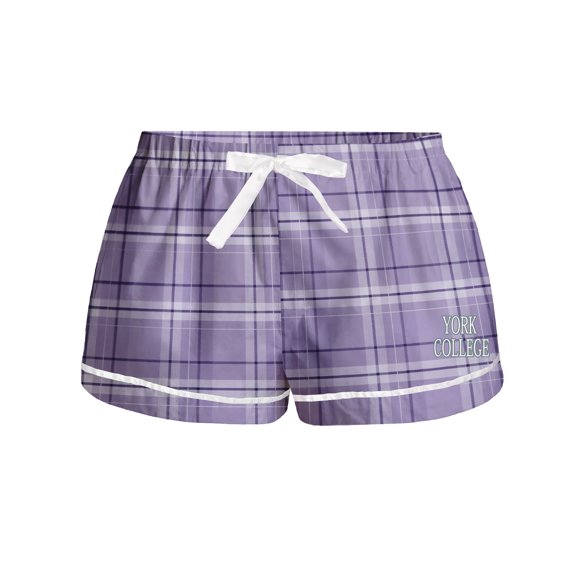 BOXERCRAFT WOMENS YORK COLLEGE FLANNEL SHORT