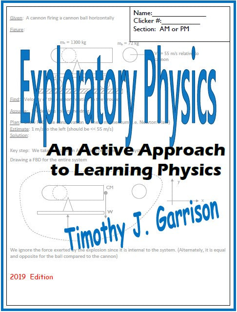 PHY160 Exploratory Physics