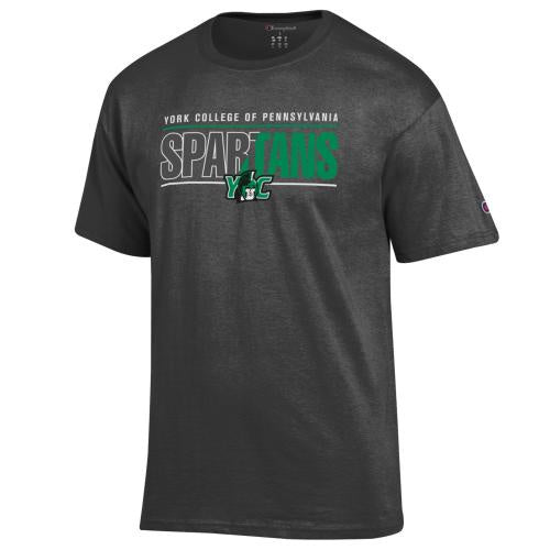 CHAMPION S/S T-SHIRT WITH HALF COLOR Y SPARTAN C