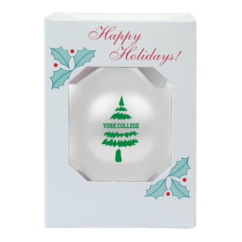 ORNAMENT 3.25 INCH YORK COLLEGE