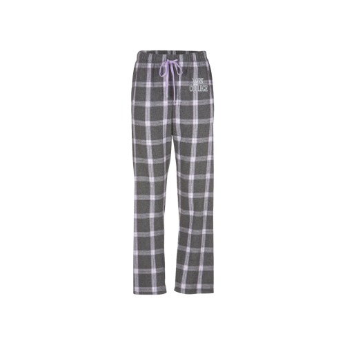 BOXERCRAFT WOMENS YORK COLLEGE FLANNEL DORM PANT