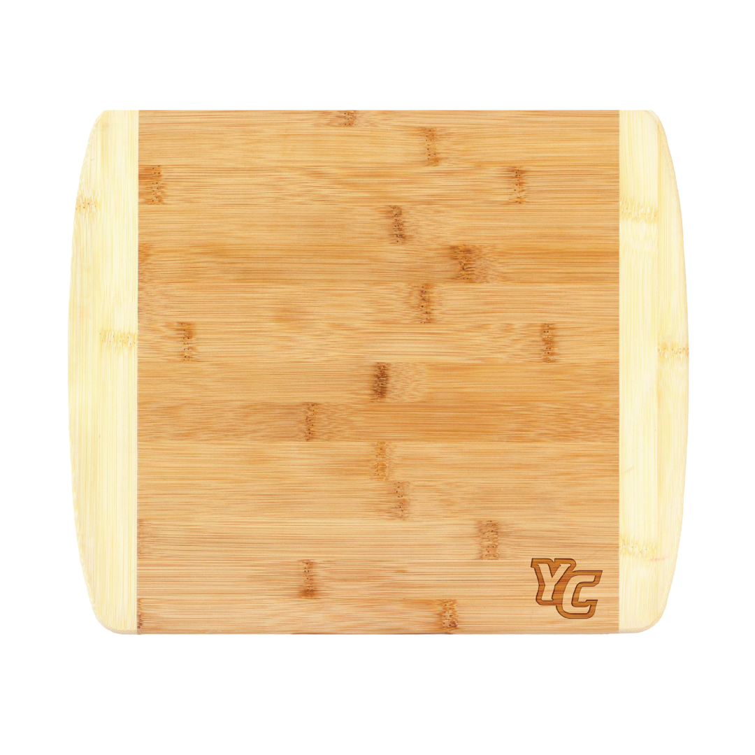 13" Bamboo Cutting & Serving Board w/YC Logo