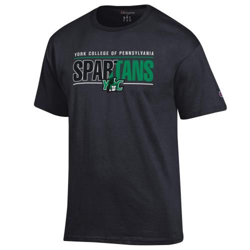 CHAMPION S/S T-SHIRT WITH HALF COLOR Y SPARTAN C