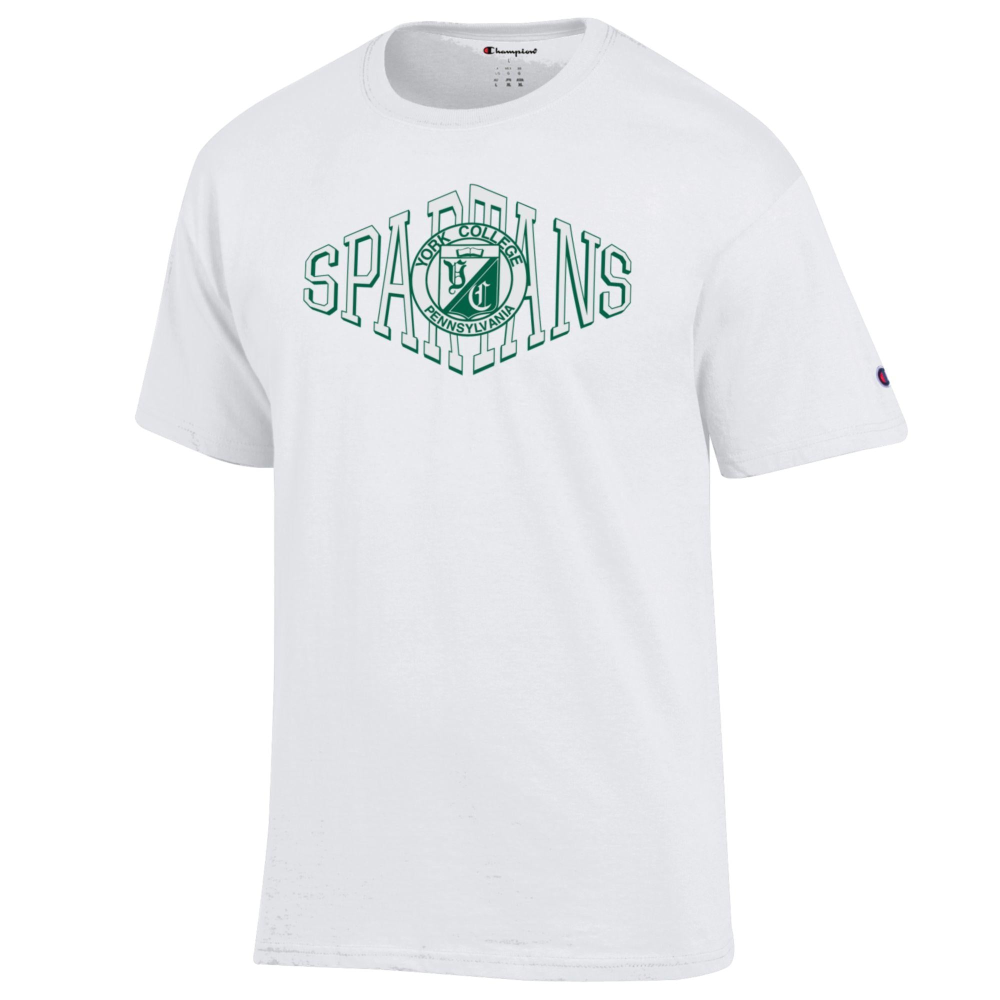 CHAMPION YORK COLLEGE SEAL SHORT SLEEVE T-SHIRT
