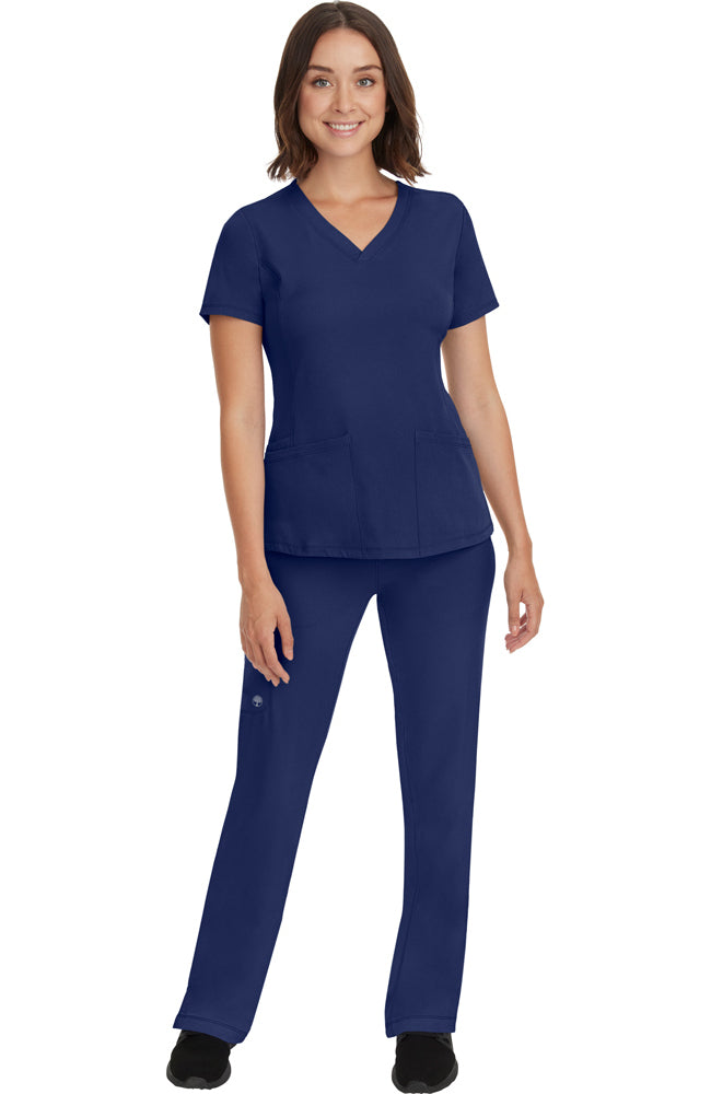 Nursing Women's Drawstring Scrub Pant - Navy