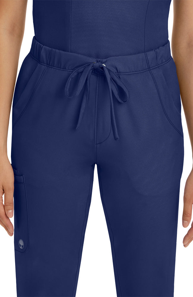 Nursing Women's Drawstring Scrub Pant - Navy