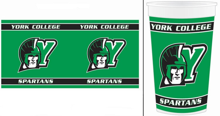 Party Stadium Cups: Plastic 22oz - 5 Pack