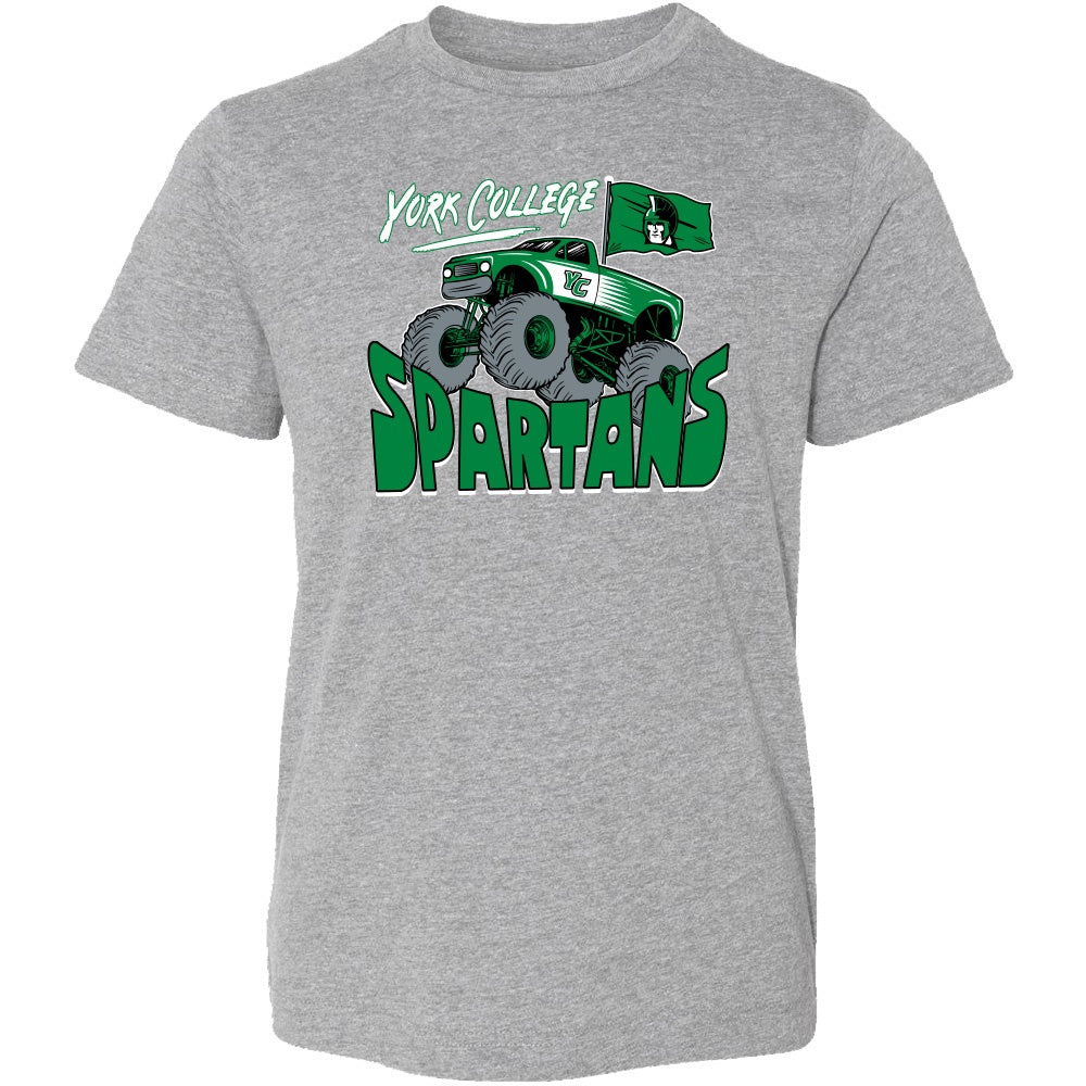 SUMMIT YOUTH SHORT SLEEVE MONSTER TRUCK T-SHIRT