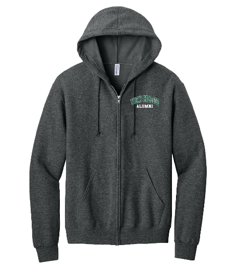 JERZEES FULL ZIP JACKET YORK COLLEGE ALUMNI