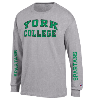 CHAMPION 3 LOC SPARTANS L/S T-SHIRT