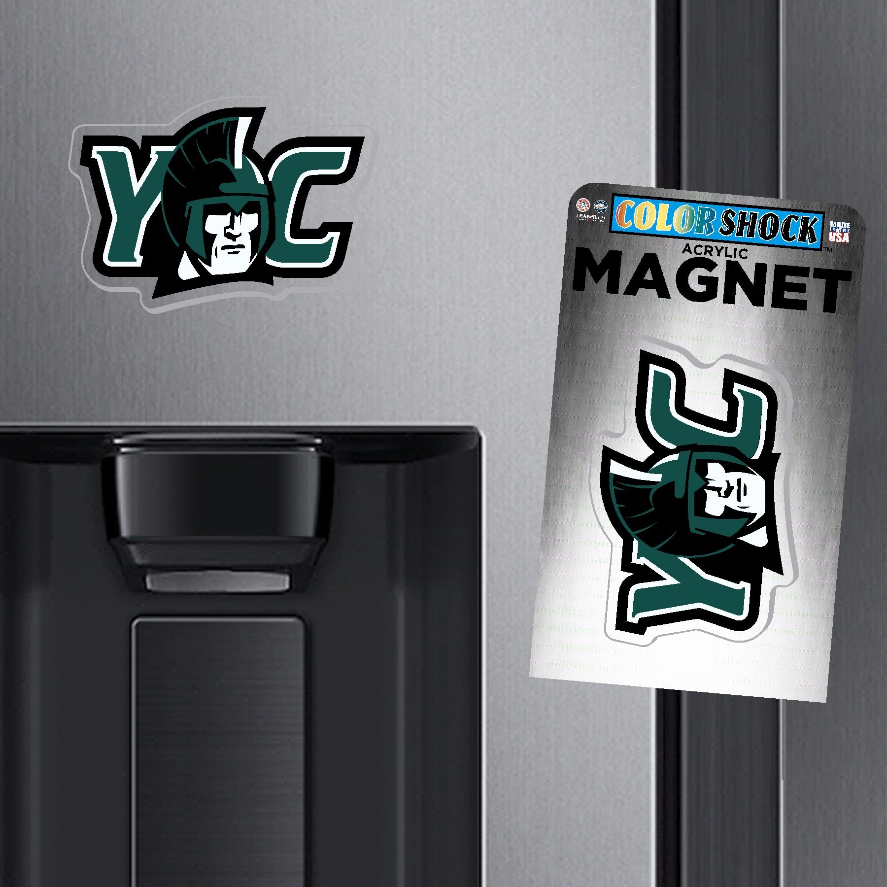 Magnet: Acrylic YC Spartan