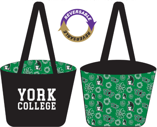 Tote Bag: St. Johnsbury Tote - Reversable