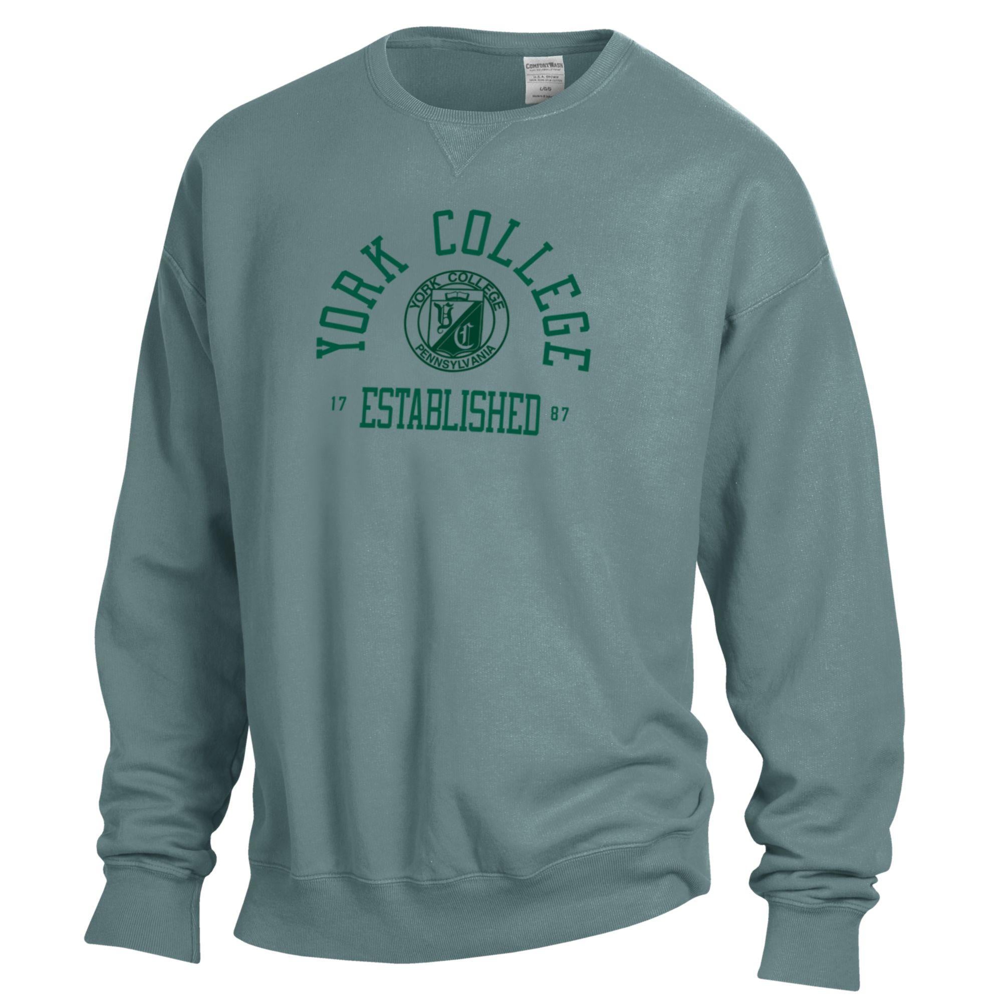 COMFORT WASH PUFF CREW SWEATSHIRT